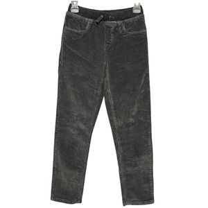 Hanna Andersson Stretch Corduroy Pull-On Pants Black Girls 12